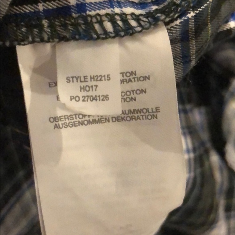J. Crew embellished button up tartan plaid shirt - Picture 9 of 9